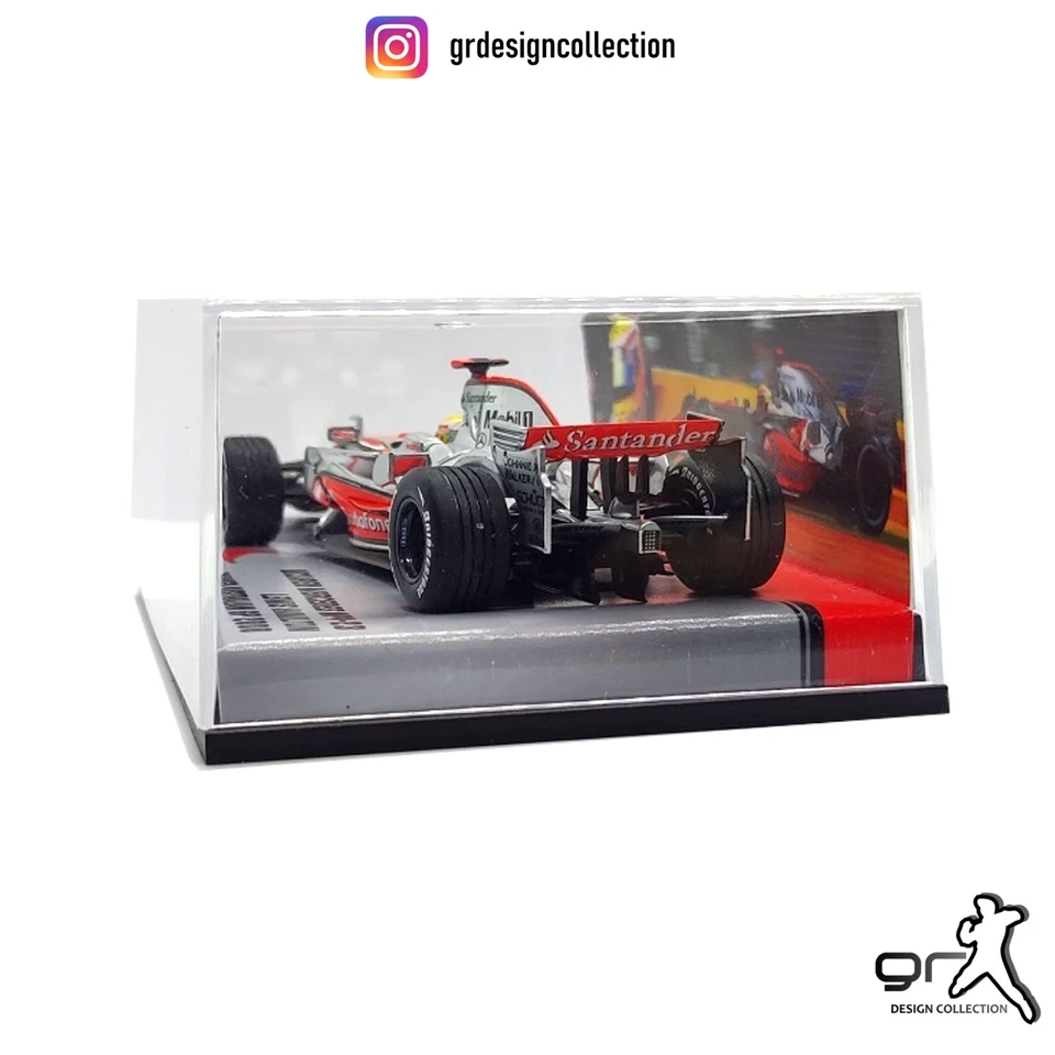 Lewis Hamilton - McLaren MP423 - F1 Winner Australian GP 2008 / Minichamps  1:43 - Immagine 3 di 4