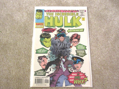 'Flashback' The Incredible Hulk  Marvel Comics # -1 , VF, B&B 1997