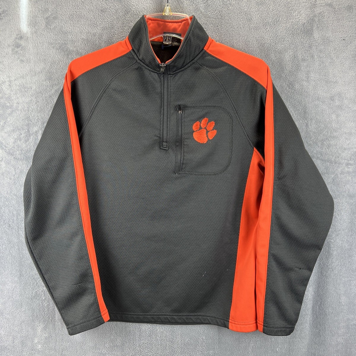 売れ筋商品|||コロシアム パーカー・スウェットシャツ アウター レディース Men's Black Clemson Tigers Luge 3.0 Quarter-Zip Hoodie Black Men's Colosseum Black Clemson Tigers Blackout 3.0 Pullover