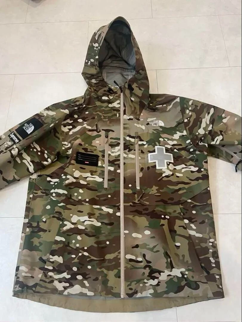 The North Face Summit Series Rescue Mountain Multi Camo Used Ex+ Authentic JAPAN