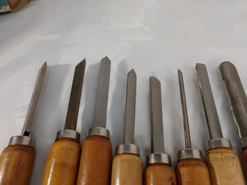 - Cinceles de torno de calidad profesional de alta calidad - 8 piezas - Imagen 5 de 9