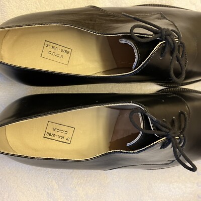 Italian PAOLO SCAFORA Dress Leather Shoes Size Eu 46 UK 12  display picture 1