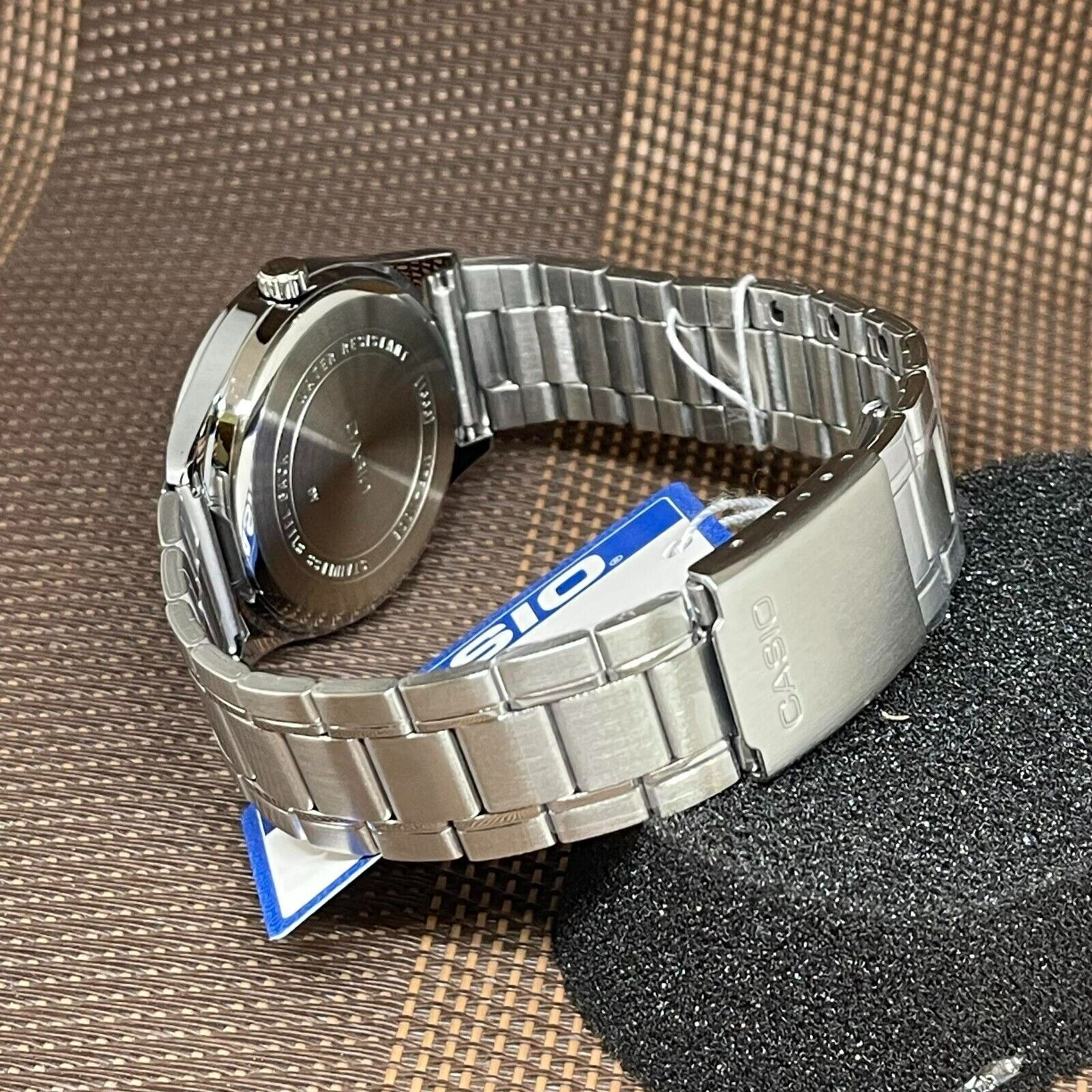 Casio Herrenuhr Edelstahl Mit Mondphase - Klassische Analoguhr MTP-M110D-1AVER