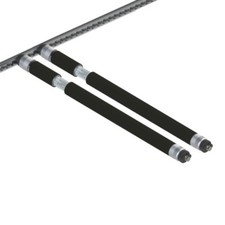 Airline-Beam - 2er Set - Sperrbalken - 1,1-1,55m Klemmbalken/Sperrstange