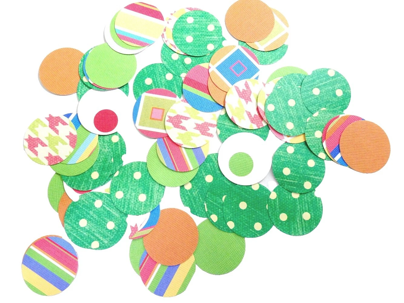 Varios colores Scrapbooking formas troqueladas y punchies