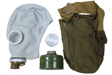 NEW Russian USSR GP-5 Gas Mask With Bag and Filter Soviet NBC Unissued