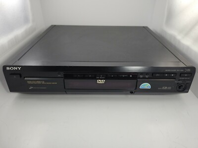 Sony DVP-C660 DVD CD Carousel 5 Disc Changer Player No Remote Tested ...