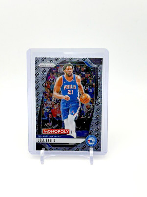 2024-25 Panini Prizm Monopoly GO Space Prizm Joel Embiid #1 Sixers 76ers