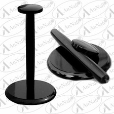 Black Wooden Armour Stand For helmet wood Medieval Wooden Armor Helmet Stand