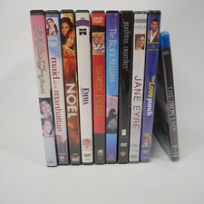 Mixed DVD  Blu-Ray Movie Bundle - 10 Titles See Details Tested