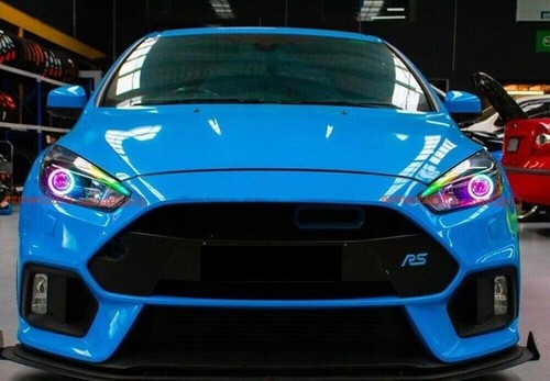 Dream color Flow series Chasing SRGB halo with Turn Signal Flash DRL angel eye - Picture 5 of 24