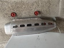 Jouet ancien en Aluminium LR Le Rapide Aérien Zeppelin