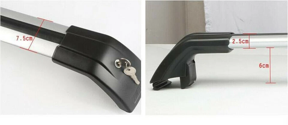 Barra transversal portaequipajes para techo superior SUV BMW X3 2011-2021 Foto 4 de 4