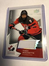 2020 UPPER DECK Team Canada Juniors Theo Rochette Jersey #2