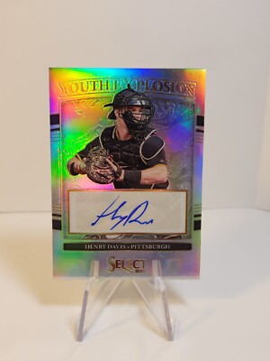 2022 Select Henry Davis Autograph Youth Explosion /199 Prizm Pittsburgh