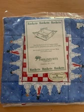 Decorative holiday 5x5” basket by park imports new