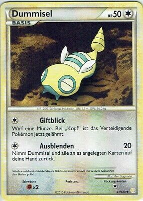 Pokemon Trading Card Game Heartgold Soulsilver No 41 123 Dummisel German Ebay