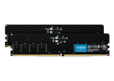 クルーシャル DDR5-4800 PC5-38400 UDIMM 64GB Crucial 64GB (2 x 32GB) PC5-38400 DDR5-4800 UDIMM Memory Model