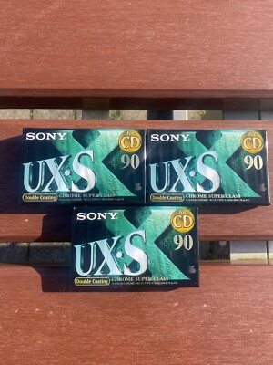 Lotto 20 Cassette Sony UX-S 90 Minuti - Made In Italy 1998 - Nuove