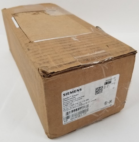 Siemens GCA161.1P Rotary Damper Electronic Actuator 160 in-lb 24Vac/dc NEW - Picture 10 of 10