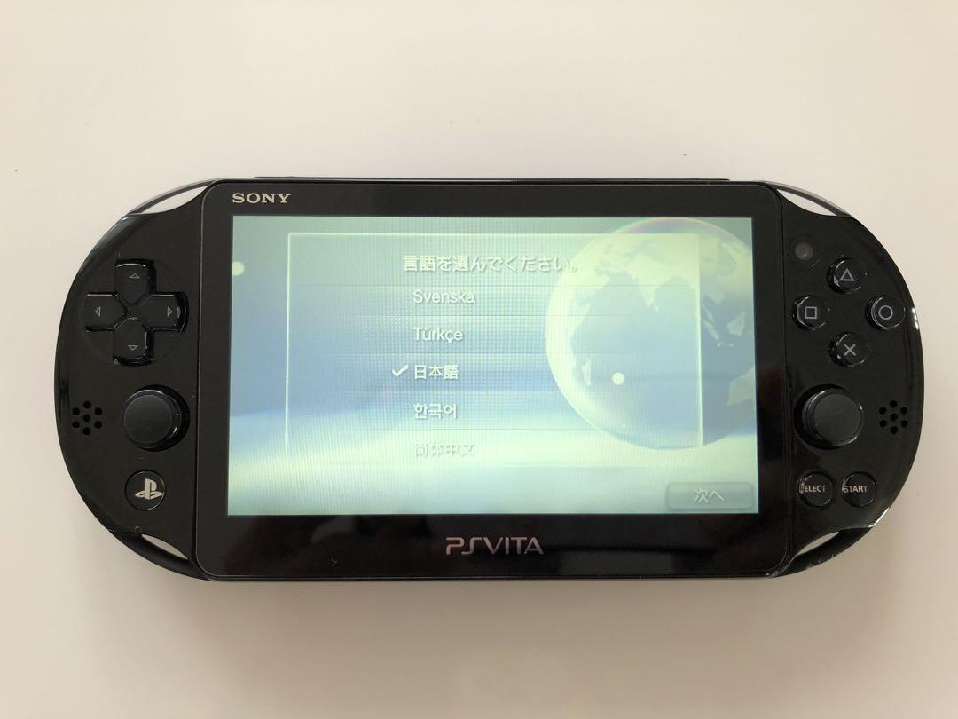PSVITA Ps Vita Pch-2000 Black Pouch.Memory Card 8Gb Japan | eBay