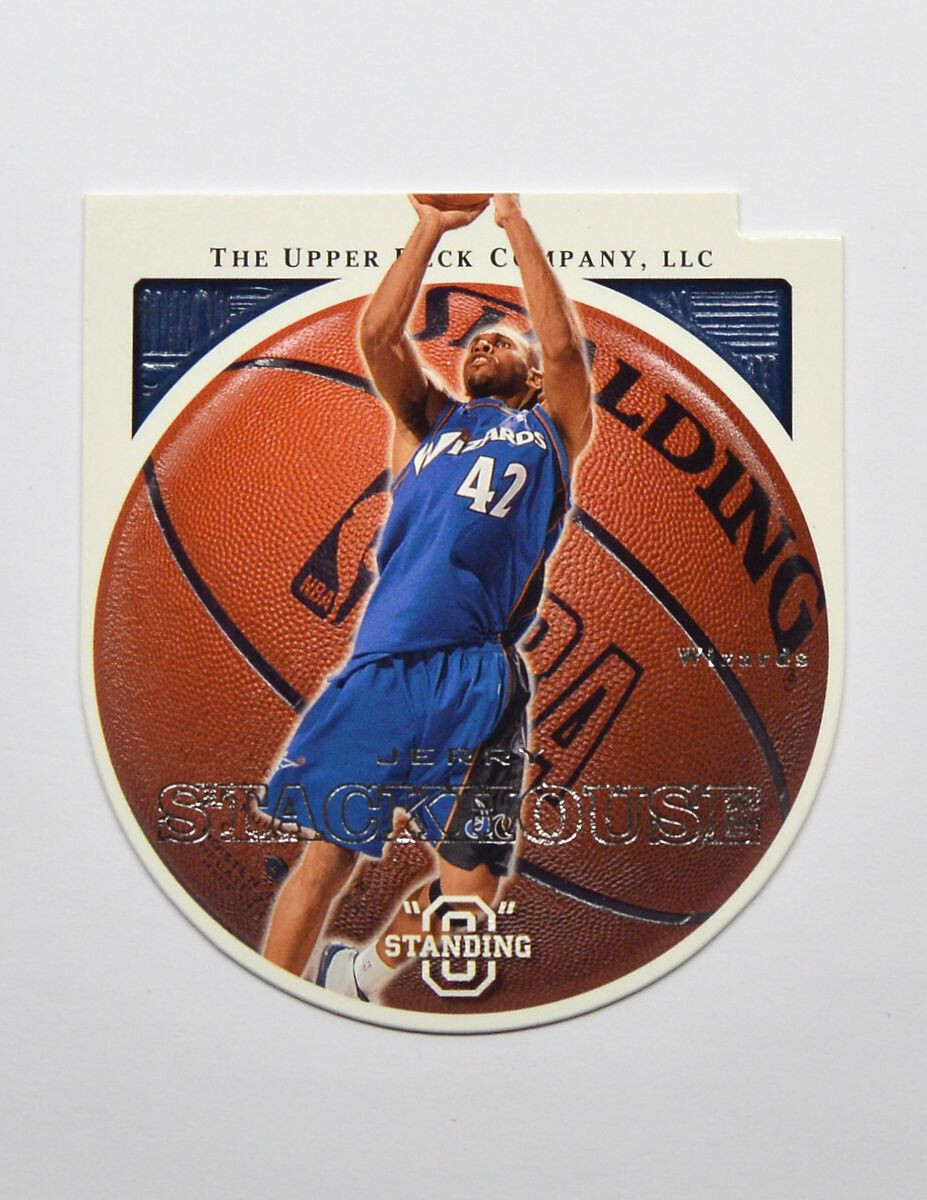 2003-04 Upper Deck Standing O Die Cuts/Embossed #82 Jerry Stackhouse