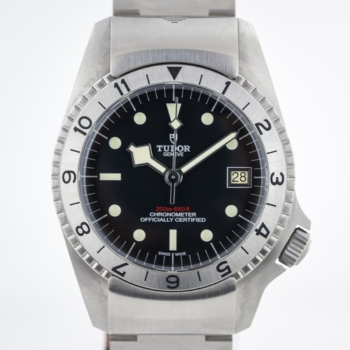 Tudor Black Bay P01 Ref M70150-0001 Mens St Steel Black Dial L...