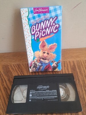 The Tale Of The Bunny Picnic Jim Henson VHS Tape 1993 Bunnies Bean ...