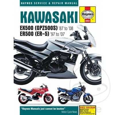 Kawasaki GPZ 500 S 1993 Haynes Service Repair Manual 2052 | eBay