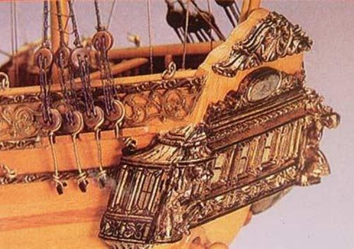 Venetian Polacca Ship Kit (Amati) - Picture 2 of 4