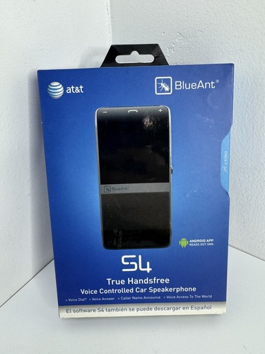 Haut-parleur stéréo Bluetooth BlueAnt S4 avec multipoint, A2DP et synthèse vocale neuf - Photo 5 sur 6