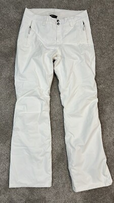 Columbia Ski Pants size M TALL Snowboard Ski Snow Waterproof White. Worn Once