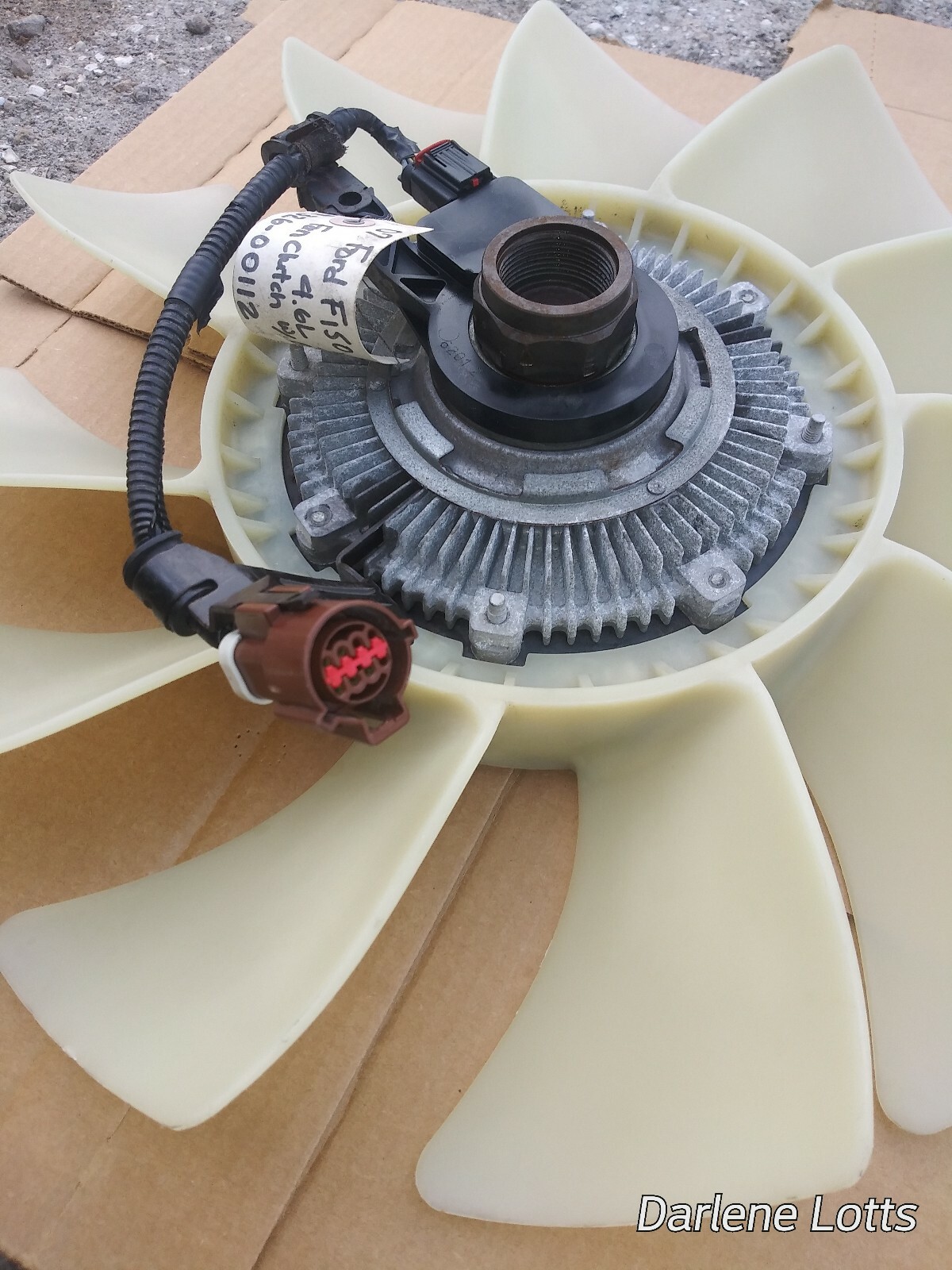 Elec Fan Clutch, Blade & wiring harness 4.6L 2007 Ford F150 P/U Truck