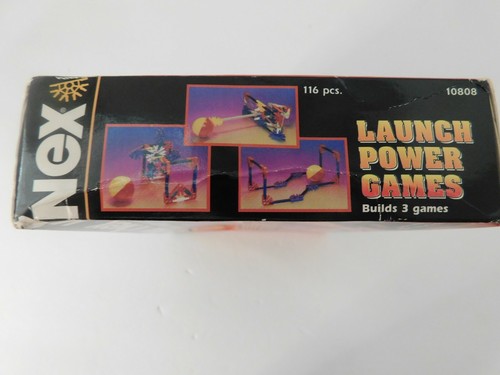 K'Nex 10810 Launch Power Games Vintage 1996 Building Toys Knex New In Box - Picture 6 of 6
