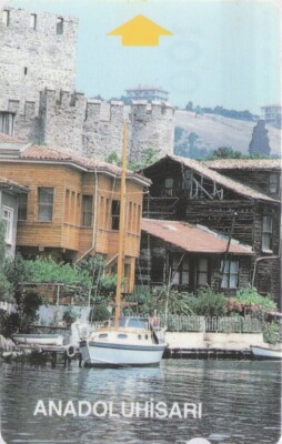 Türkiye (Türkei) Türkische Telekom Telefonkarte Anadolu Hisari (Anatolische Burg)