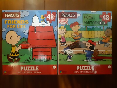 Peanuts Puzzle 48pc 2boxes