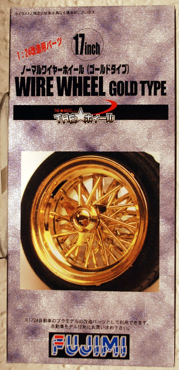 Fujimi 193250 Speichen Felgen Wire Mesh gold type 17