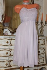 DEBUT Pale Pink Fitted Bodice Strapless Evening Prom Dress Size 12