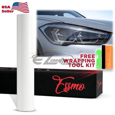 ESSMO TPU Clear Gloss PPF Paint Protection Headlight Tint Film Fog Car Taillight