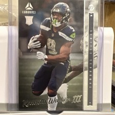 Panini Chronicles Luminance Kenneth Walker III #206 Seattle Seahawks Football C…