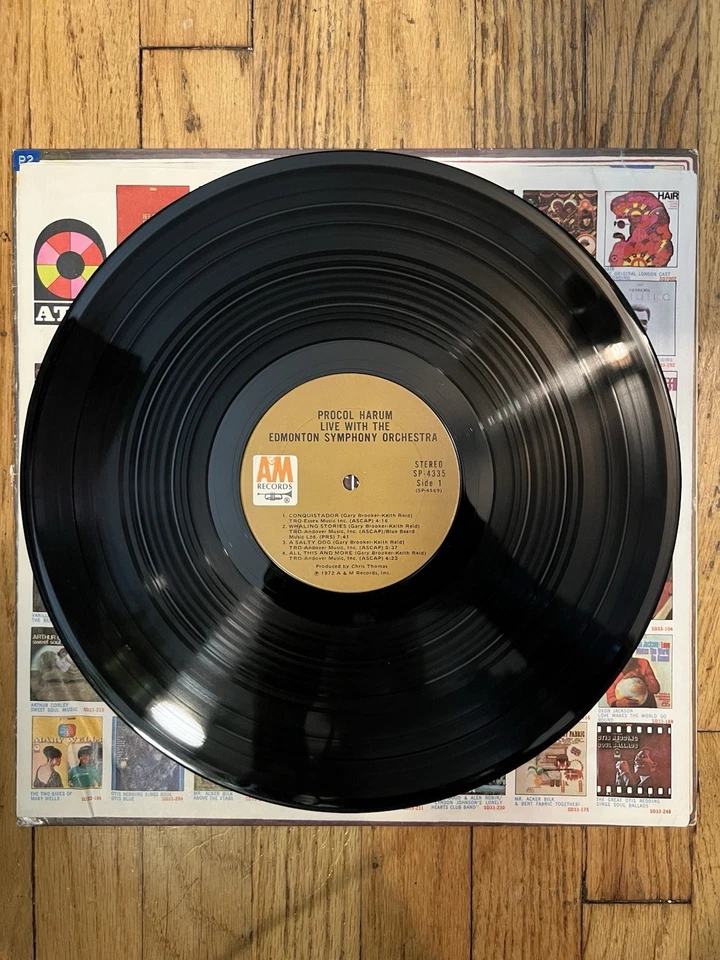 Procol Harum Live in Concert with the Edmonton Symphony Orchestra Vinyl LP - Image 2 of 4