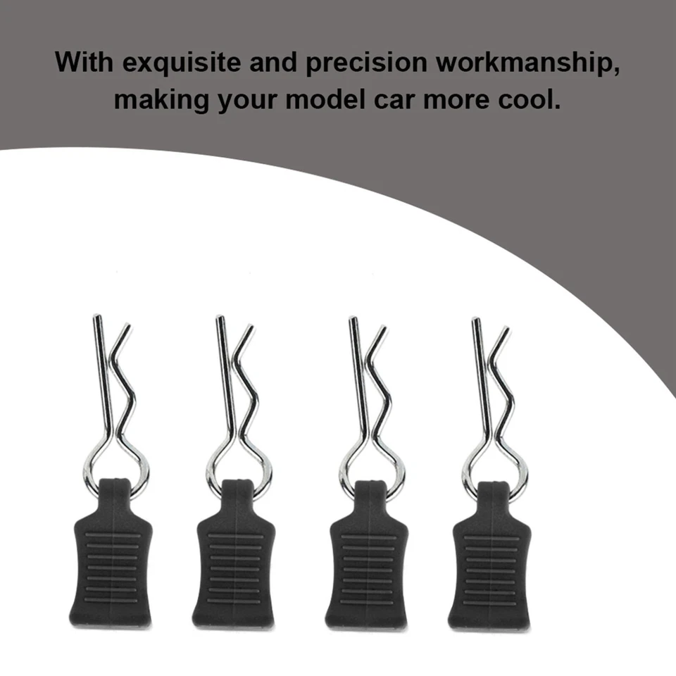 Body Shell Clip Pin Fixing Bracket Set Accessory Part for 1/8 1/10 1/12 RC Car - Image 2 of 4