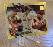 Garrett Whitlock 2021 Topps ROOKIE GOLD FOIL Parallel Boston Red Sox 