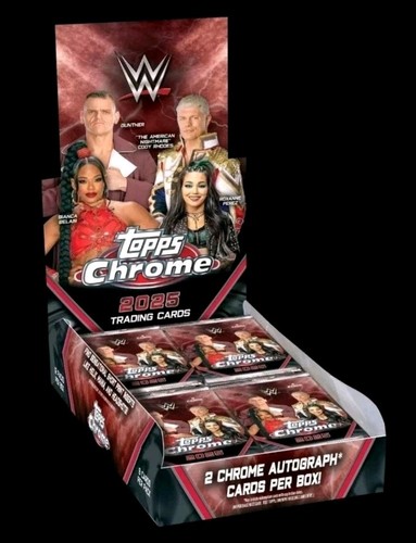 2025 Topps Chrome WWE Lot of 100 Base Cards No Duplicates