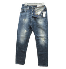 AG Adriano Goldschmied Mens Jeans Size 29 The Apex Relaxed Tapered Button New