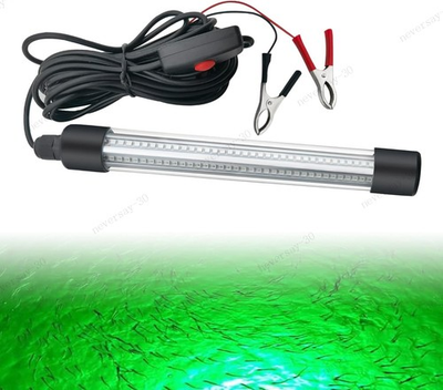#ad #ad 50000Lumens 12V 126 LED Green Underwater Fishing Light Lamp Fish Attract 5m US $11.99