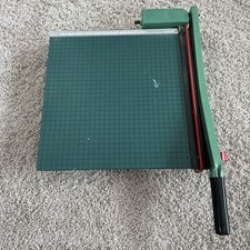 Vintage Martin Yale Paper Cutter 1988 Model 215 Board 16x16 Chicago