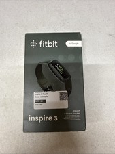 Fitbit Inspire 3 Heart Rate Health  Fitness Tracker Midnight Zen/Black