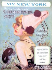 My New York Sheet Music The Ziegfeld Follies Of 1927 Musical Irving Berlin
