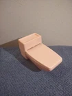 Vintage mattel Barbie Dream House Furniture Collection 1979 Bathroom Pink Toilet